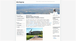 Desktop Screenshot of masters.devingray.com