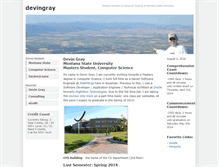 Tablet Screenshot of masters.devingray.com