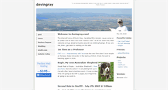 Desktop Screenshot of devingray.com