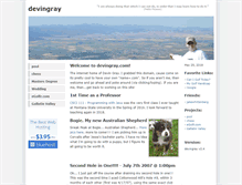 Tablet Screenshot of devingray.com